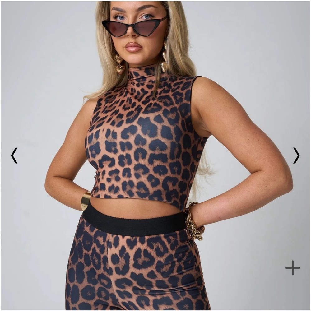 Public Desire - Leopard Capri Set 🤎🖤
